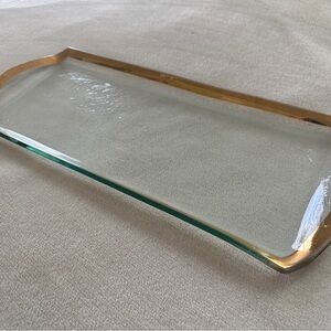 Annieglass Roman Antique Oblong Pasty Tray